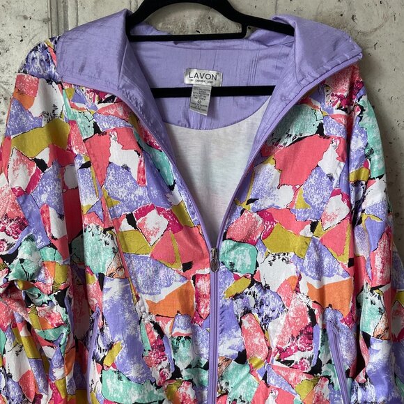 Vintage Lavon Nylon Jacket 80's or 90's - Picture 1 of 10